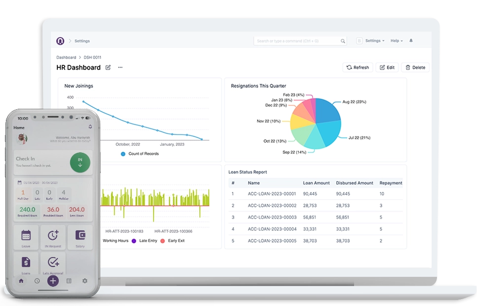Effortless HR and Payroll Software in Qatar | SowaanERP