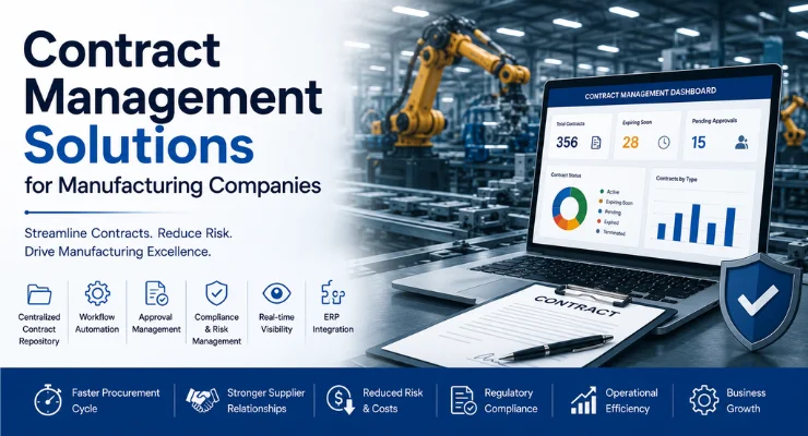  Contract Management Solutions for Manufacturing Companies